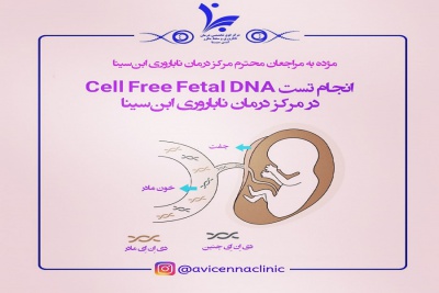 انجام تست Cell Free Fetal DNA در مرکز درمان ناباروری ابن سینا